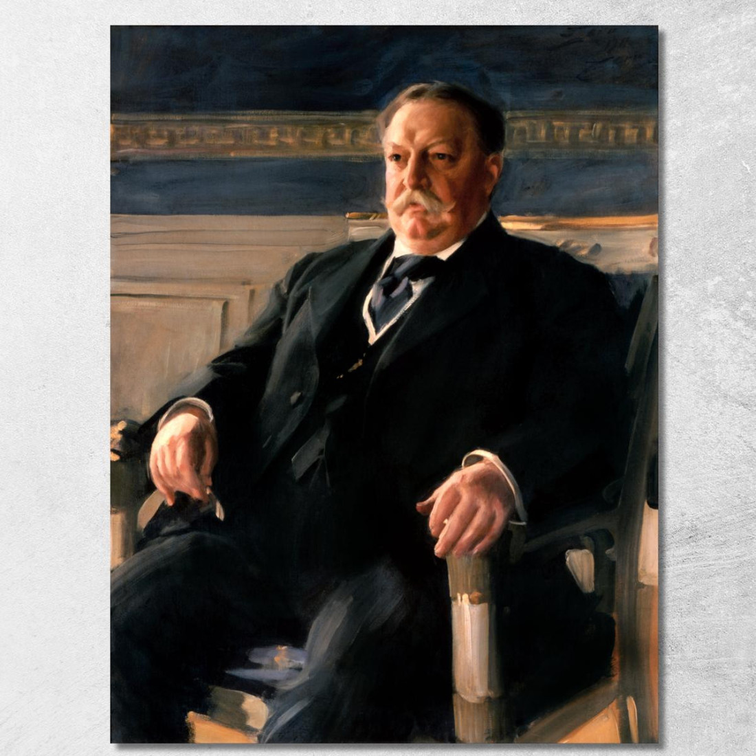 William Howard Taft Anders Zorn azn82 quadro stampato su tela