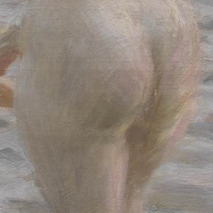 Con La Madre Anders Zorn azn83 quadro stampato su tela