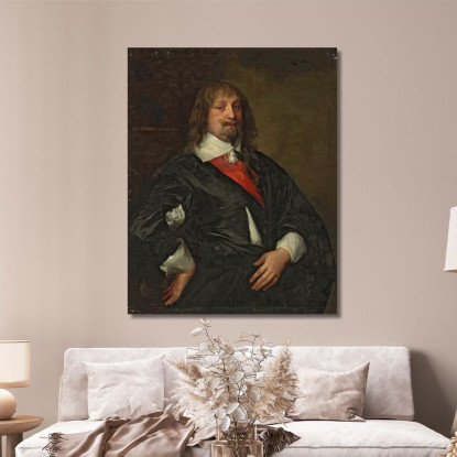 Un Ritratto Di Sir Robert Howard Anthony van Dyck avd6 quadro stampato su tela