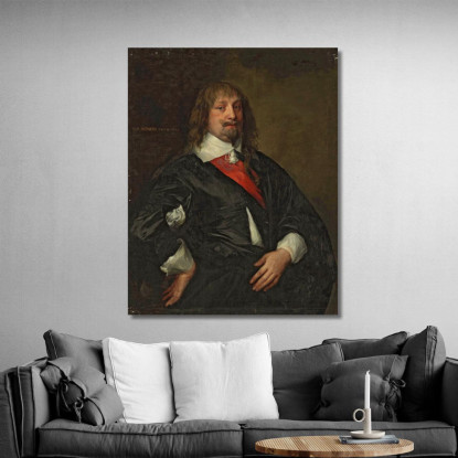 Un Ritratto Di Sir Robert Howard Anthony van Dyck avd6 quadro stampato su tela