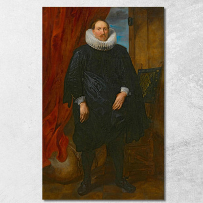 Alexander O Jan Vinck Anthony van Dyck avd8 quadro stampato su tela