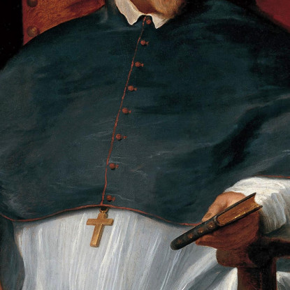 Vescovo Jan Van Malderen Anthony van Dyck avd11 quadro stampato su tela