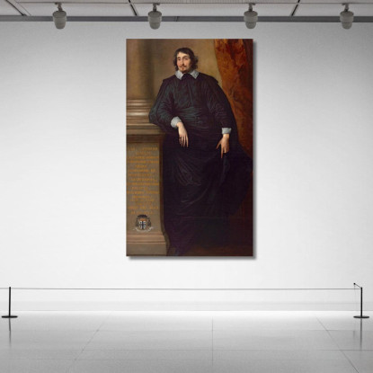 Cesare Alessandro Scaglia Di Verrua Abbé Of Staffarda And Mandanici Anthony van Dyck avd13 quadro stampato su tela