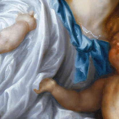 Beneficenza Anthony van Dyck avd14 quadro stampato su tela