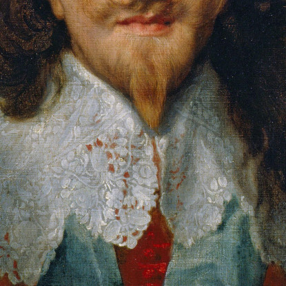 Carlo I Anthony van Dyck avd15 quadro stampato su tela