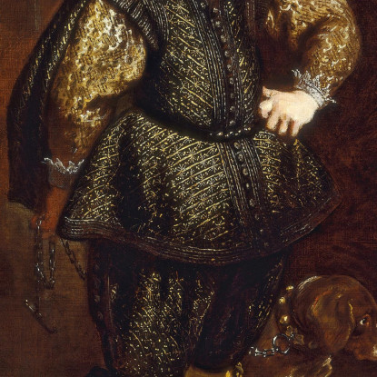 Filippo Cattaneo Anthony van Dyck avd26 quadro stampato su tela