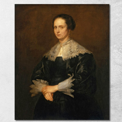 Helena Inganna Du Bois Anthony van Dyck avd35 quadro stampato su tela