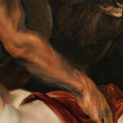 Giove E Antiope Anthony van Dyck avd40 quadro stampato su tela