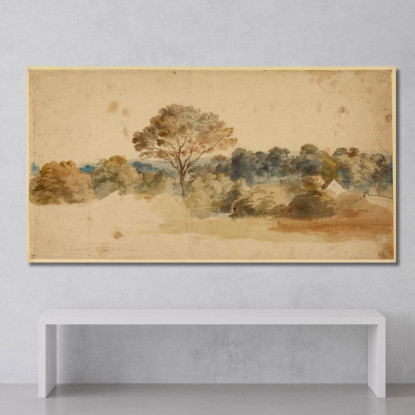 Paesaggio Anthony van Dyck avd47 quadro stampato su tela