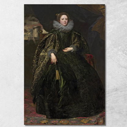 Marchesa Balbi Anthony van Dyck avd49 quadro stampato su tela