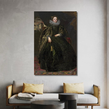 Marchesa Balbi Anthony van Dyck avd49 quadro stampato su tela