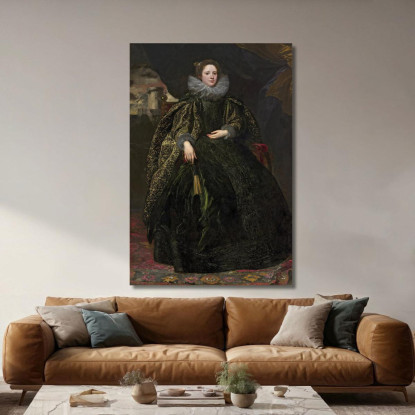 Marchesa Balbi Anthony van Dyck avd49 quadro stampato su tela