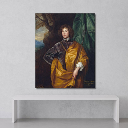 Filippo Anthony van Dyck avd59 quadro stampato su tela