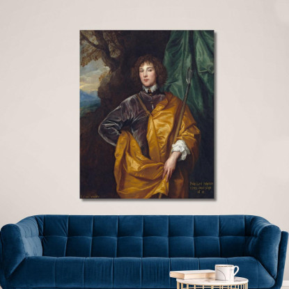 Filippo Anthony van Dyck avd59 quadro stampato su tela