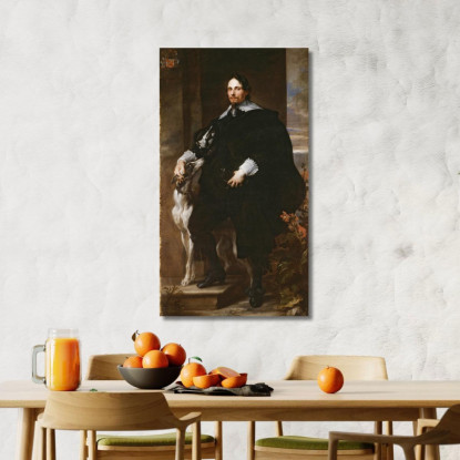 Filippo Le Roy Anthony van Dyck avd60 quadro stampato su tela