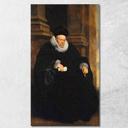 Ritratto Di Gentiluomo Genovese Anthony van Dyck avd63 quadro stampato su tela