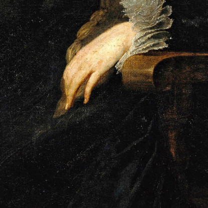 Ritratto Di Dama Genovese Anthony van Dyck avd64 quadro stampato su tela