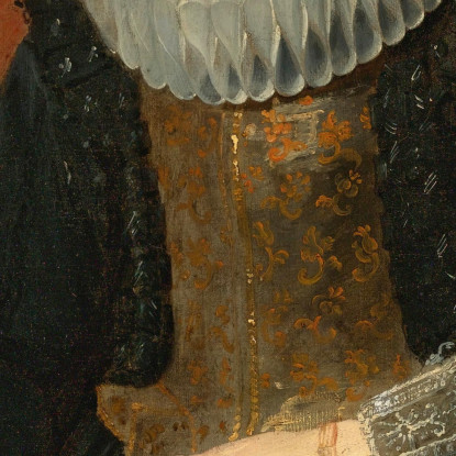 Ritratto Di Una Signora Anthony van Dyck avd66 quadro stampato su tela