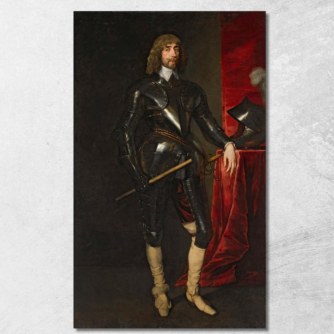 Ritratto Di George Hay 2° Conte Di Kinnoull Anthony van Dyck avd76 quadro stampato su tela
