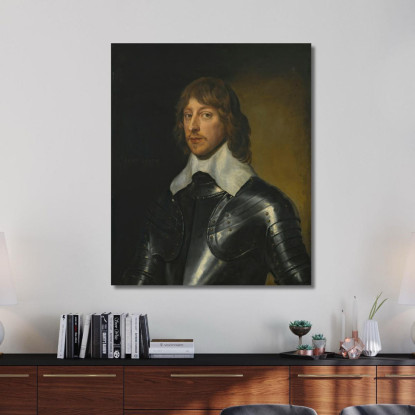 Ritratto Di George Barone Goring Anthony van Dyck avd77 quadro stampato su tela
