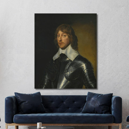 Ritratto Di George Barone Goring Anthony van Dyck avd77 quadro stampato su tela