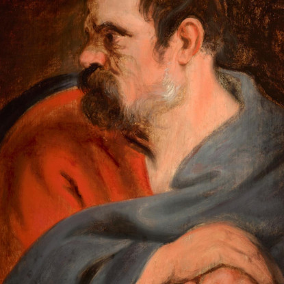 San Mattia Anthony van Dyck avd100 quadro stampato su tela