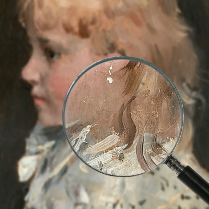 Ritratto Di Alice Gamby Alfred Stevens stal72 quadro stampato su tela