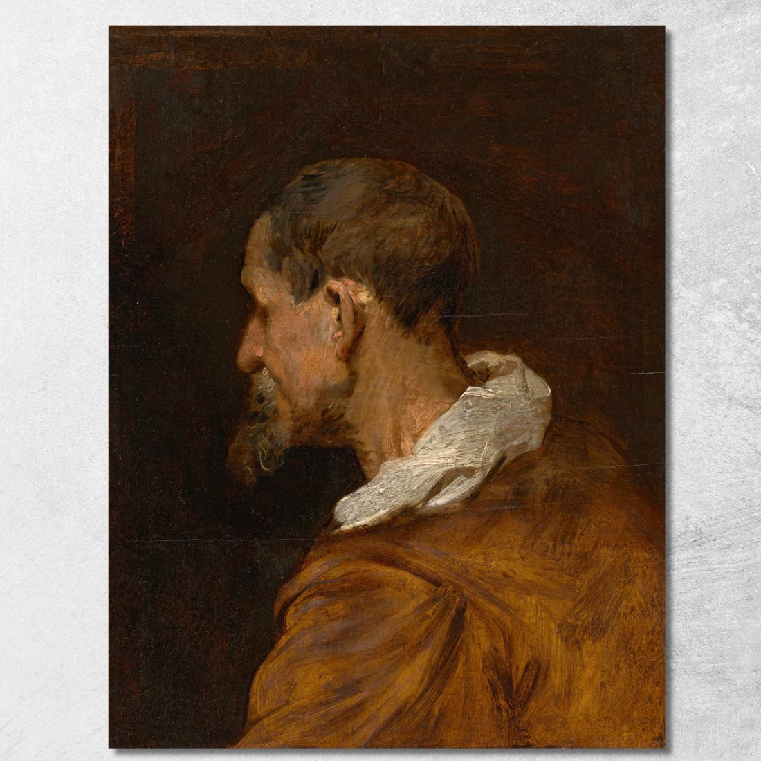 Responsabile Dello Studio Anthony van Dyck avd107 quadro stampato su tela