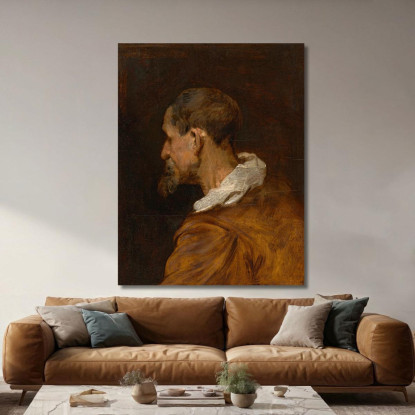 Responsabile Dello Studio Anthony van Dyck avd107 quadro stampato su tela