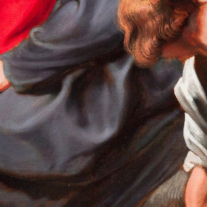 L'Ingresso Di Cristo In Gerusalemme Anthony van Dyck avd114 quadro stampato su tela