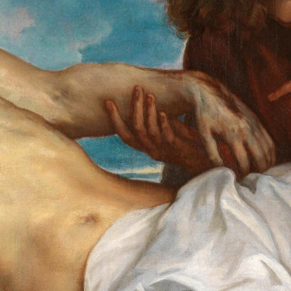 Il Compianto Sul Cristo Morto Anthony van Dyck avd118 quadro stampato su tela