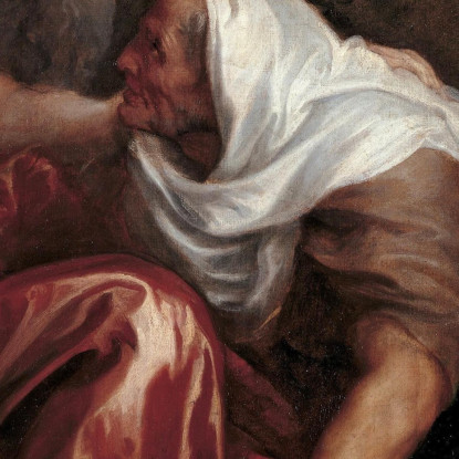 Vertumno E Pomona Anthony van Dyck avd133 quadro stampato su tela