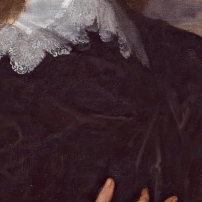Giovane Gentiluomo Anthony van Dyck avd138 quadro stampato su tela