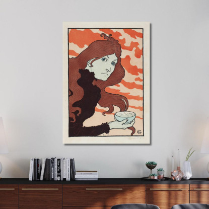 Vetrioleuse Il Lanciatore Di Acido Eugène Grasset egs28 quadro stampato su tela