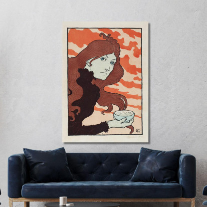 Vetrioleuse Il Lanciatore Di Acido Eugène Grasset egs28 quadro stampato su tela