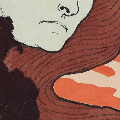 Vetrioleuse Il Lanciatore Di Acido Eugène Grasset egs28 quadro stampato su tela