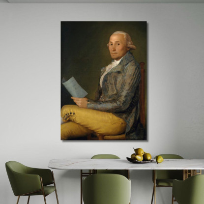 Sebastian Martinez E Perez Francisco de Goya fgy56 quadro stampato su tela
