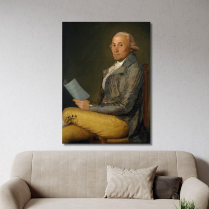 Sebastian Martinez E Perez Francisco de Goya fgy56 quadro stampato su tela