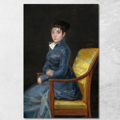 Teresa Luisa De Sureda Francisco de Goya fgy69 quadro stampato su tela
