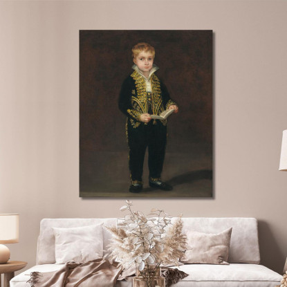 Victor Guye Francisco de Goya fgy72 quadro stampato su tela