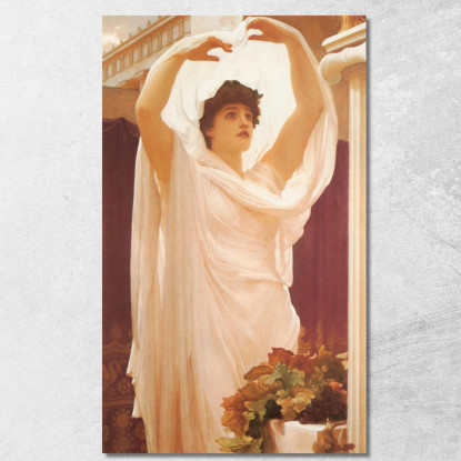 Invocazione Frederic Leighton flg29 quadro stampato su tela