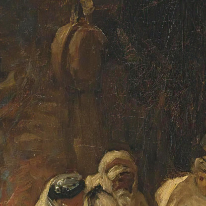A Riposo L'Algeria Frederick Arthur Bridgman fab15 quadro stampato su tela