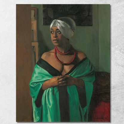 Aisha Félix Vallotton fvl4 quadro stampato su tela