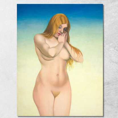 Bionda Nuda Félix Vallotton fvl7 quadro stampato su tela