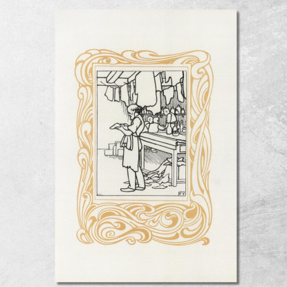 Articoli In Pelle Félix Vallotton fvl23 quadro stampato su tela