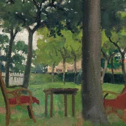 Poltrone Varengeville Félix Vallotton fvl32 quadro stampato su tela