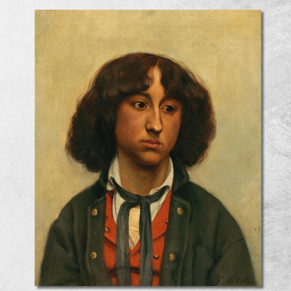 Perso Nei Pensieri Félix Vallotton fvl34 quadro stampato su tela