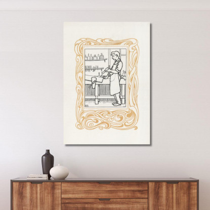 Arredamento Félix Vallotton fvl35 quadro stampato su tela