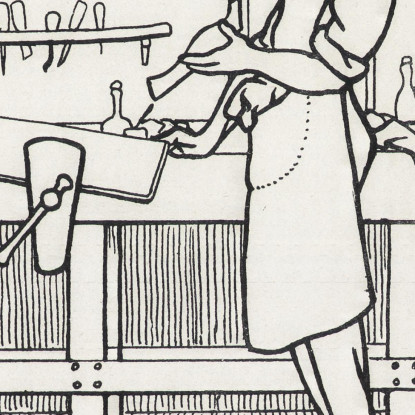 Arredamento Félix Vallotton fvl35 quadro stampato su tela