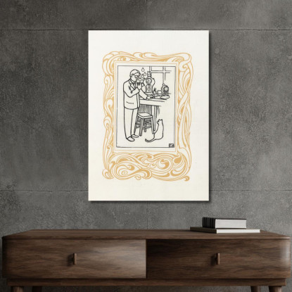 Orologeria Félix Vallotton fvl36 quadro stampato su tela